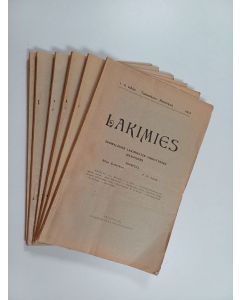 käytetty kirja Lakimies vuosikerta 1914