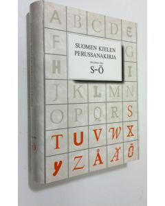 käytetty kirja Suomen kielen perussanakirja 3 osa, S-Ö