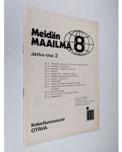 käytetty teos Meidän maailma 8 - Jatko-osa 2, kokeilumoniste