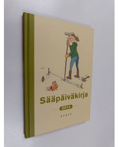 käytetty kirja Sääpäiväkirja 2014