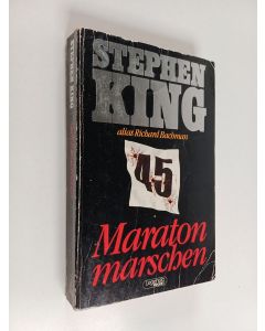 Kirjailijan Stephen King käytetty kirja Maratonmarschen