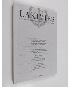 käytetty kirja Lakimies 6/2010 : Suomalaisen lakimiesyhdistyksen aikakauskirja