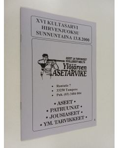 käytetty teos 16 kultasarvi hirvenjuoksu sunnuntaina 13.8.2000