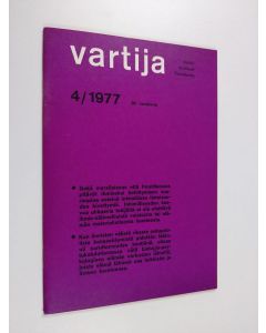 käytetty teos Vartija 4/1977