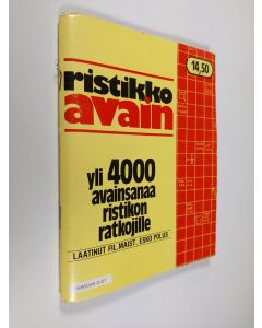 Kirjailijan Esko Polus käytetty teos Ristikkoavain : yli 4000 avainsanaa ristikon ratkojalle