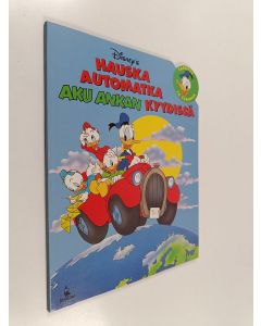 Kirjailijan Walt Disney käytetty kirja Hauska automatka Aku Ankan kyydissä