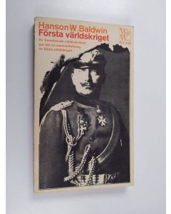Kirjailijan Hanson W. Baldwin käytetty kirja Första världskriget