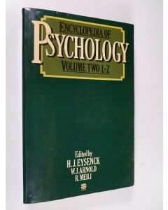 käytetty kirja Encyclopedia of psychology, Vol. 2 - L - Z