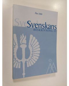 käytetty kirja Förhandlingar vid Tjugofemte sammankomsten för svenskans beskrivning : Åbo den 11 och 12 maj 2001, 25 - Åbo den 11 och 12 maj 2001