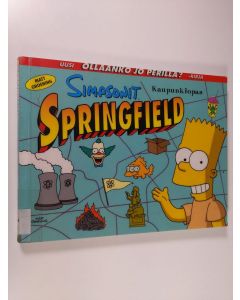 Kirjailijan Matt Groening käytetty kirja Simpsonit : Springfield : kaupunkiopas