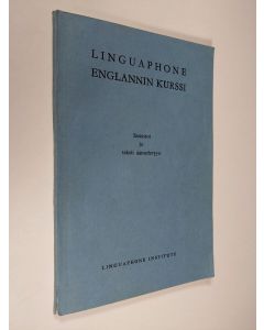 käytetty kirja Linguaphone : englannin kurssi