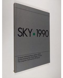 käytetty kirja SKY : Suomen kielitieteellisen yhdistyksen vuosikirja = Språkvetenskapliga Föreningens i Finland Årsbok 1990 : Largely lexical