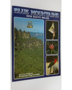 käytetty teos Blue Mountains New South Wales : 4 free postgards ; featuring 4 page centrefold