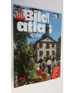 käytetty kirja Bild atlas - nr. 127 : Rhön