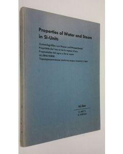 Kirjailijan Ernst Schmidt käytetty kirja Properties of water and steam in SI-units : kJ, bar 0 - 800 c, 0 - 1000 bar