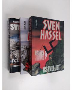 käytetty kirja Sven Hassel -paketti (3 kirjaa) : Aseveljet ; Sotaoikeus ; Kuolema telaketjuilla