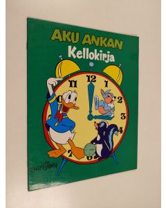 Kirjailijan Walt Disney käytetty teos Aku Ankan kellokirja