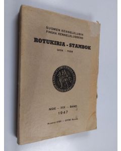 käytetty kirja Suomen kennelklubin rotukirja 30