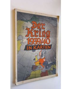 Kirjailijan Giselher Wirsing käytetty kirja Der Krieg 1939/40 in karten