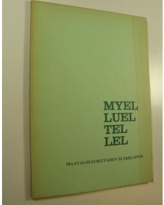 käytetty kirja MYEL, LUEL, TEL, LEL