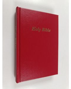 Kirjailijan James King käytetty kirja Holy bible (2012)