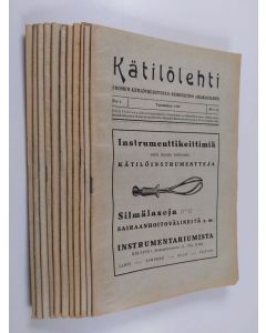 käytetty teos Kätilölehti 1943 (Vuosikerta)