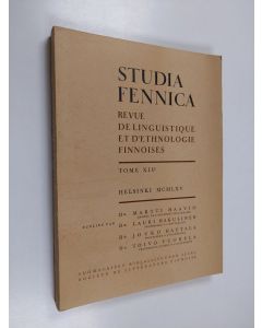 käytetty kirja Studia Fennica 12