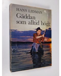 Kirjailijan Hans Lidman käytetty kirja Gäddan som alltid högg