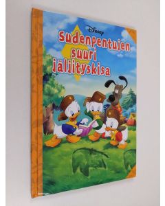 Kirjailijan Walt Disney käytetty kirja Sudenpentujen suuri jäljityskisa