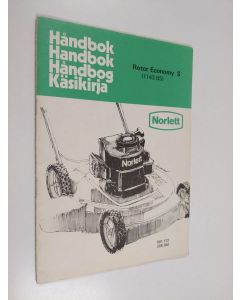 käytetty teos Norlett Rotor Economy S (1143 BS) håndbok = handbok = Håndbog = Käsikirja