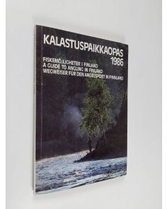 käytetty kirja Kalastuspaikkaopas 1986