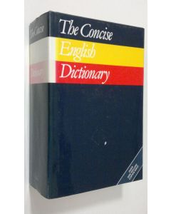 Kirjailijan Arthur L. Hayward käytetty kirja The concise English dictionary