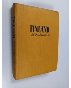 Kirjailijan Iivari Leiviskä & Lauri Levämäki käytetty kirja Finland - Resehandbok ; 19 kartor i texten samt en översiktskarta över Finland