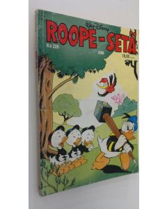 Kirjailijan Walt Disney käytetty kirja Roope-setä nro 6/1998