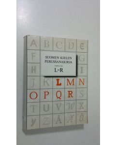 käytetty kirja Suomen kielen perussanakirja 2 osa, L-R