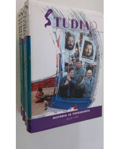 käytetty kirja Studia : studia-tietokeskus 1-4 :  maailmankaikkeus ja luonto ; ihminen ja ajattelu ; kulttuuri ja tekniikka ; historia ja yhteiskunta
