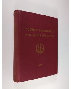 Tekijän Eero Schrey  käytetty kirja Suomen lakimiehet 1958 = Finlands jurister