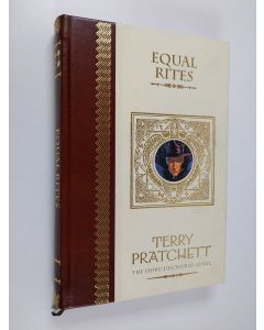 Kirjailijan Terry Pratchett käytetty kirja Equal Rites - the third Discworld novel