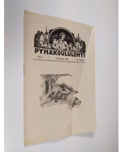 käytetty teos Pyhäkoululehti n:o 1/1943