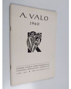 käytetty teos A. Valo 1960 : Svensk finska konstnärsgillet