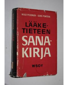 Kirjailijan Niilo Pesonen käytetty kirja Lääketieteen sanakirja