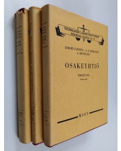 Kirjailijan Ilmari Caselius käytetty kirja Osakeyhtiö I-II,2 (3 kirjaa)