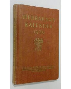 käytetty kirja Herrarnas kalender 1939