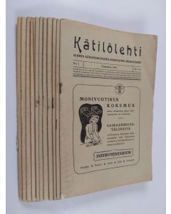 käytetty teos Kätilölehti 1945 (vuosikerta)