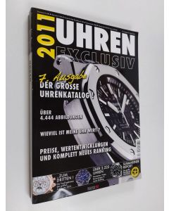 käytetty kirja Uhren Exclusiv 2011 Uhrenkatalog