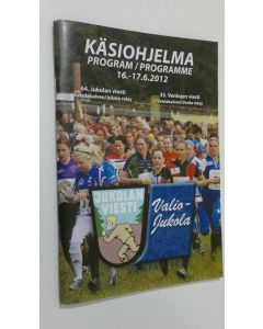 käytetty teos Käsiohjelma 16.-17.6.2012 : 64. Jukolan viesti : 35. Venlojen viesti