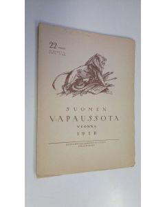 käytetty kirja Suomen vapaussota vuonna 1918 22. vihko