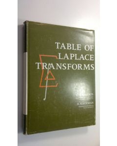 Kirjailijan G. E. Ym. Roberts käytetty kirja Table of Laplace Transforms