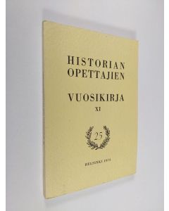 käytetty kirja Historianopettajien vuosikirja  11