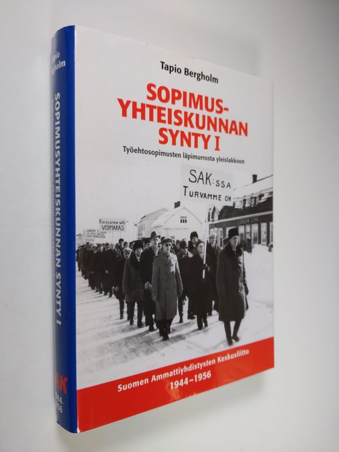 Osta Bergholm: Sopimusyhteiskunnan synty 1 | Tapio Bergholm |  Antikvariaatti Finlandia Kirja